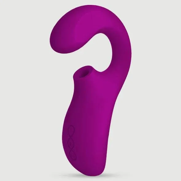 Lelo Enigma Stimulator cu acțiune dublă pentru punctul G și aspirație clitoridiană - Violet — preț și oferte