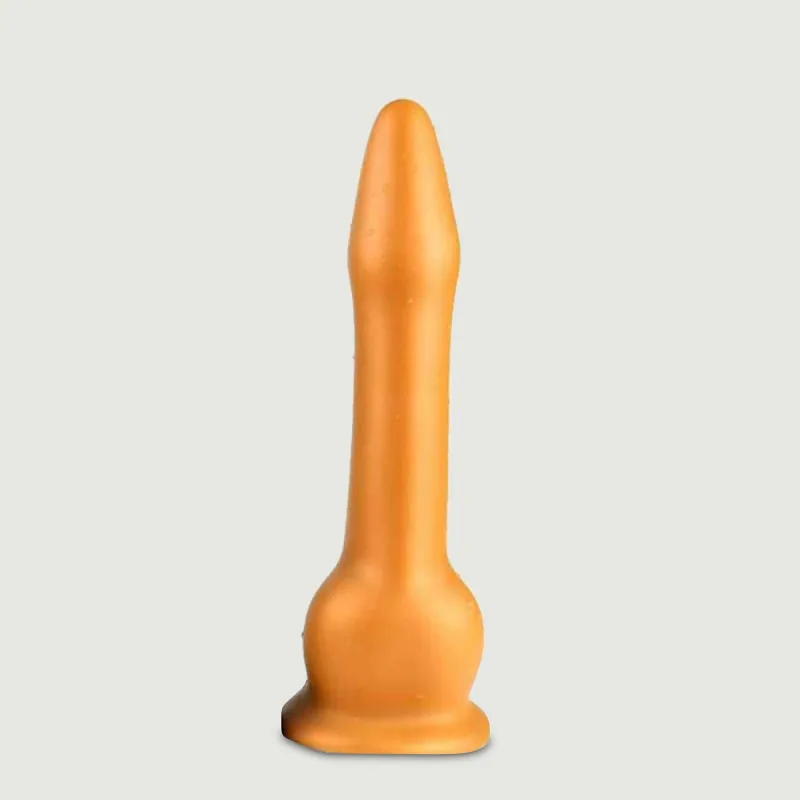 Dildo mare Vipe Smooth din silicon 21 x 5 cm - auriu — preț și oferte