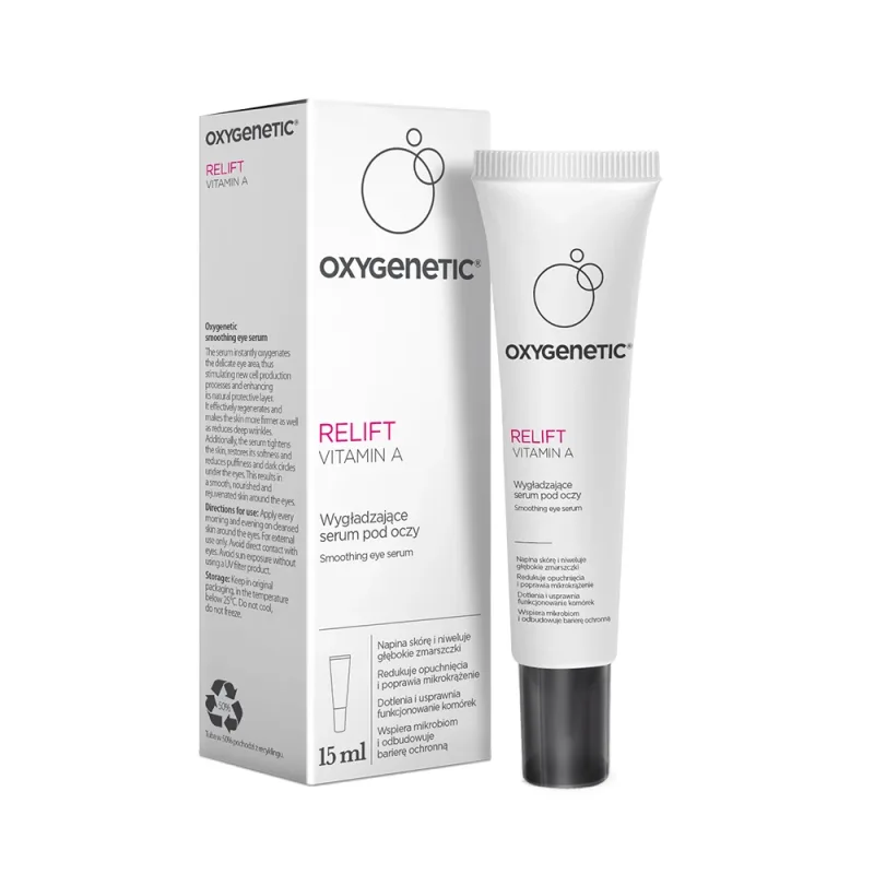 Oxygenetic Relift Vitamin A Smoothing Eye Serum, 15 ml — preț și oferte