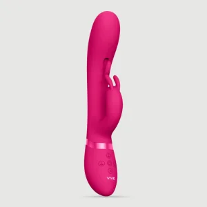 Tama Wave vibrator cu iepure din silicon pentru stimularea punctului G - roz