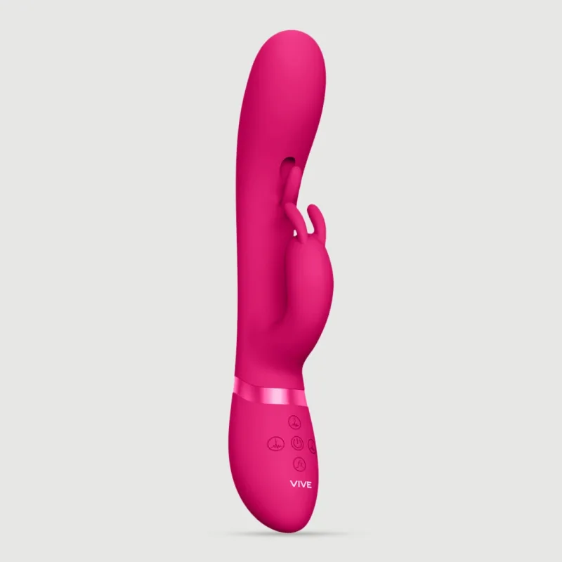 Tama Wave vibrator cu iepure din silicon pentru stimularea punctului G - roz — preț și oferte