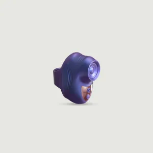 Kisscool Vibrator cu degete din silicon - Violet