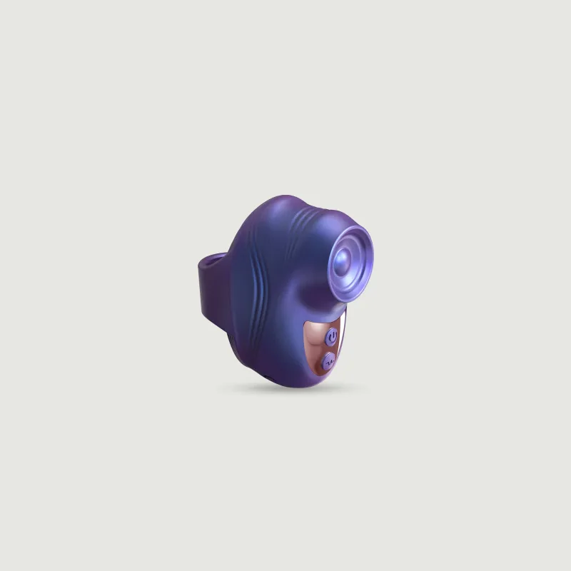 Kisscool Vibrator cu degete din silicon - Violet — preț și oferte