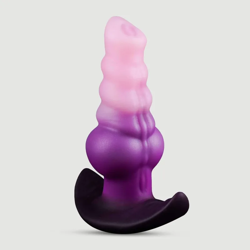 Dildo mediu pentru câine din silicon 18,5 x 3,6 cm - roz — preț și oferte