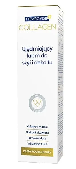Novaclear Colagen, Cremă de fermitate pentru gât și decolteu, 50 ml — preț și oferte