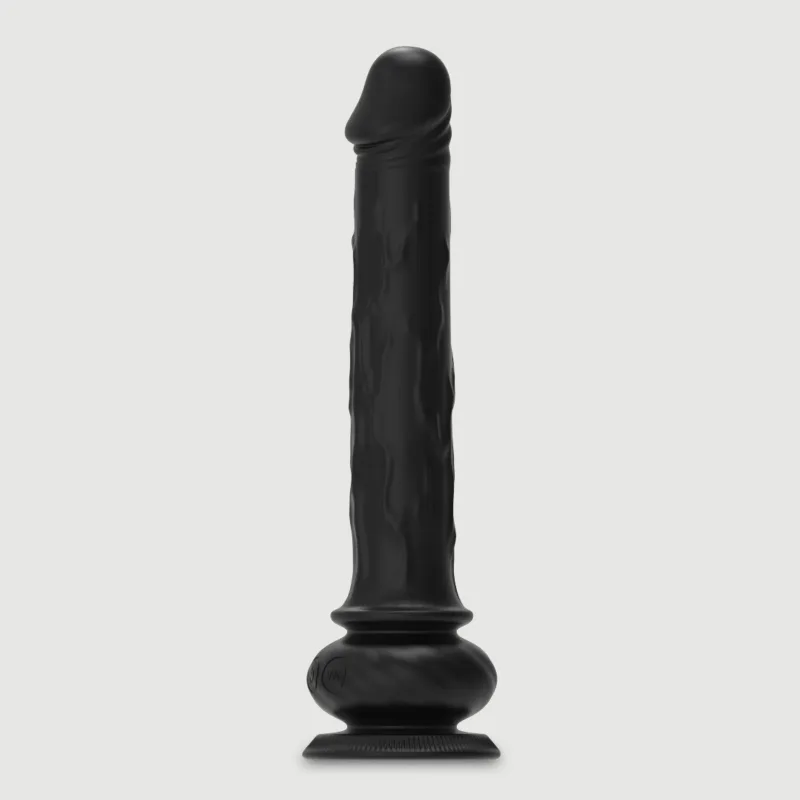The Pussy Rotator Vibrator rotativ din silicon premium controlat de la distanță cu ventuză - negru — preț și oferte