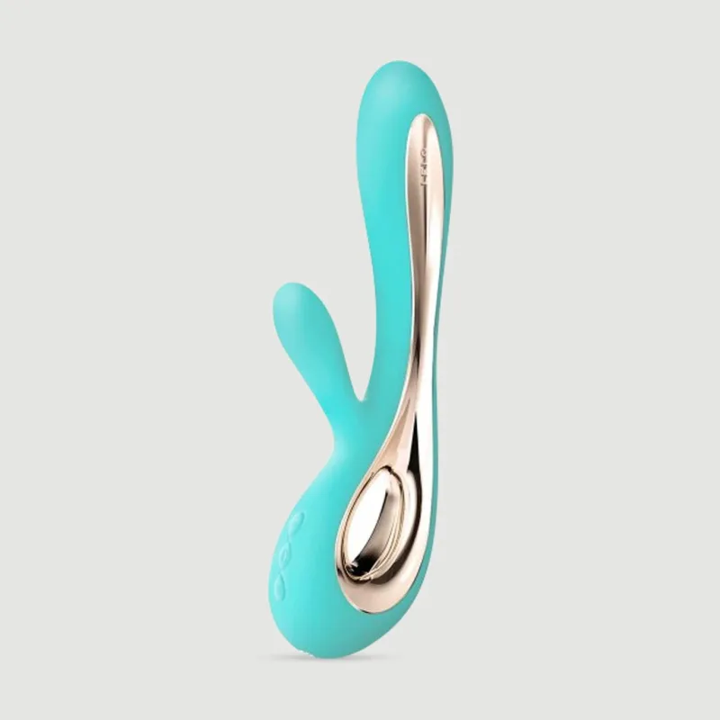 Lelo Soraya 2 Premium Silicone Rabbit Vibrator - Albastru deschis — preț și oferte