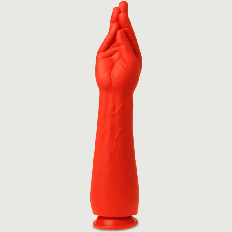 Întindere de braț din silicon pentru fisting No.1 35 x 7,5 cm - Roșu — preț și oferte