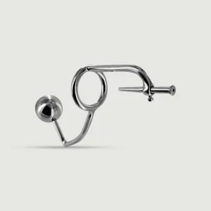 Inel pentru penis Anal Intruder cu Plug pentru penis