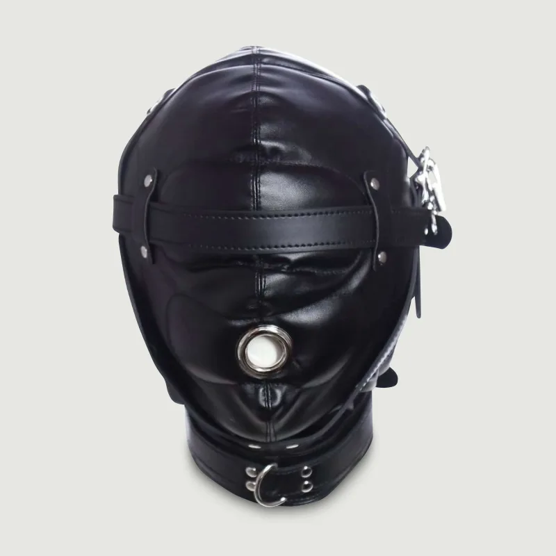 Mască cu gura deschisă S&M No Sensor Hood - negru — preț și oferte