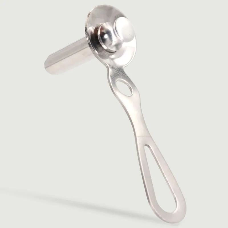 Proctoscop mic Chelsea Eaton din metal 6,5 x 1,8 cm - argintiu — preț și oferte