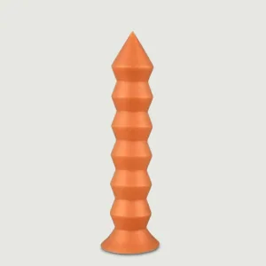 Dildo cu arc din silicon extra mare 25 x 5 cm - auriu