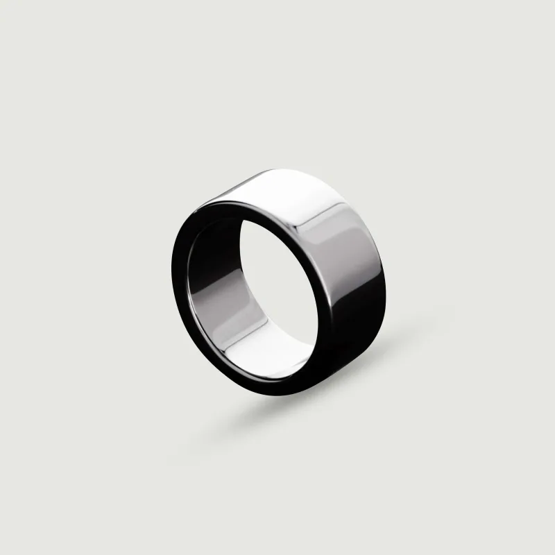 Inel pentru penis din metal de calibru mare 20x45mm - argintiu — preț și oferte