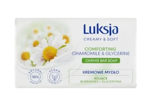 Luxja, săpun rem cu mușețel și glicerină, 90g — preț și oferte