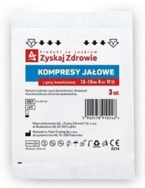 Tampoane de tifon, autoadezive, 17N, 8W, 7.5 x 7.5cm, 3 buc - Pe termen lung!