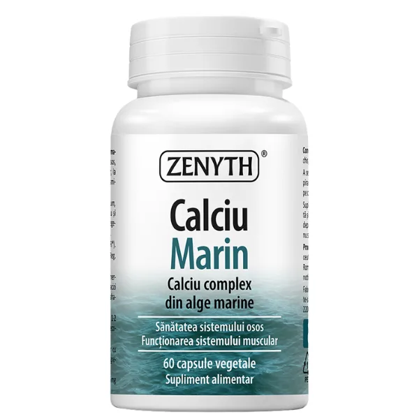 Calciu Marin, Zenyth | 60 capsule — preț și oferte