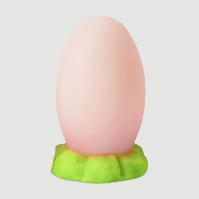 Plug mic pentru ouă din silicon cu ventuză 9 x 5 cm - roz — preț și oferte