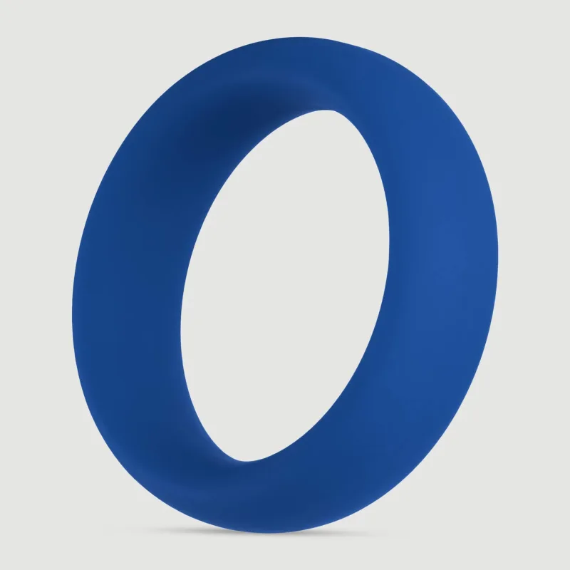 Forto F-64 Inel de penis mediu din silicon cu lățimea de 45 mm - albastru — preț și oferte