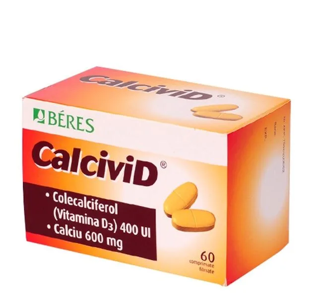 CalciviD, Beres Pharmaceuticals | 60 comprimate — preț și oferte