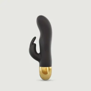 Expert G Silicone Rabbit G-Spot Vibrator - Negru