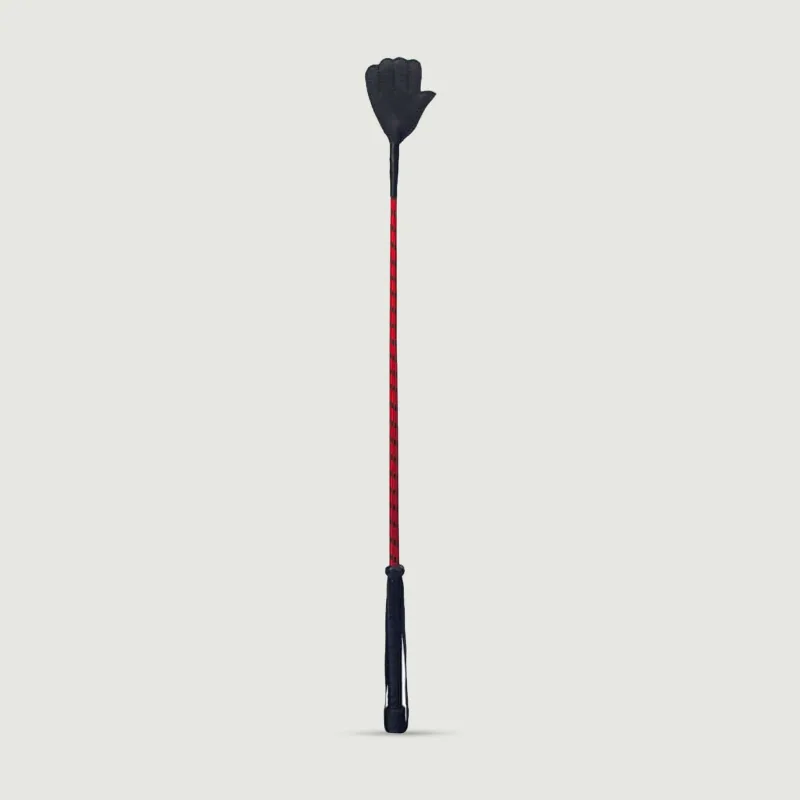 Crop din piele lustruită 26" - roșu — preț și oferte