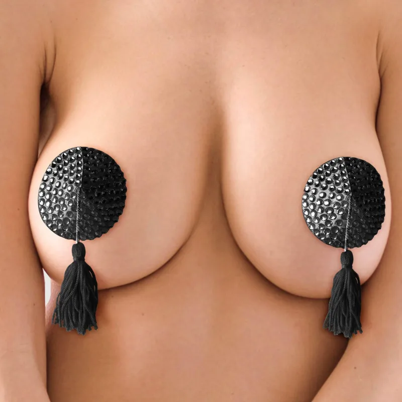 Nipple Tassels rotund - negru — preț și oferte