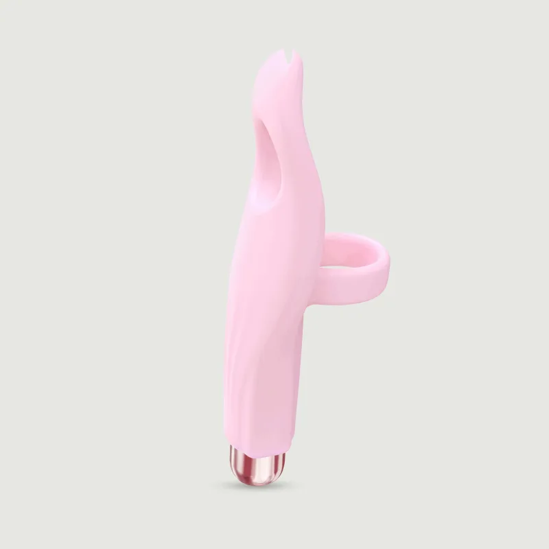 Tickle Me Vibrator cu deget cu manșon din silicon - roz — preț și oferte