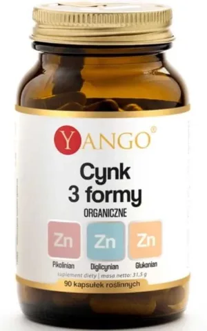 Zinc 3 forme - 90 capsule Yango