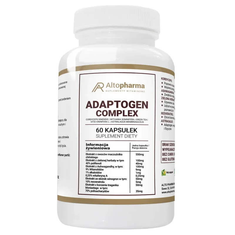 AltoPharma Adaptogen Complex, 60 capsule — preț și oferte