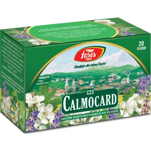 Calmocard, C23, ceai la plic, Fares | 20 plicuri