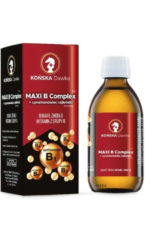 MAXI B Complex + scorțișoară de Ceylon 125 ml KOŃKA DAWKA — preț și oferte