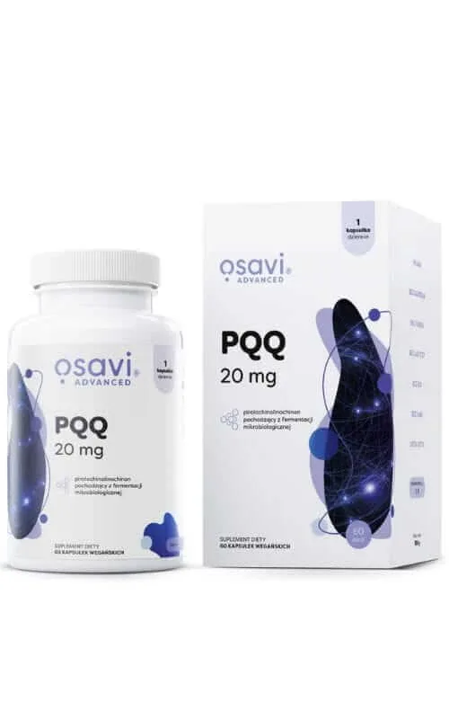 Osavi PQQ 20 mg, 60 capsule vegane — preț și oferte