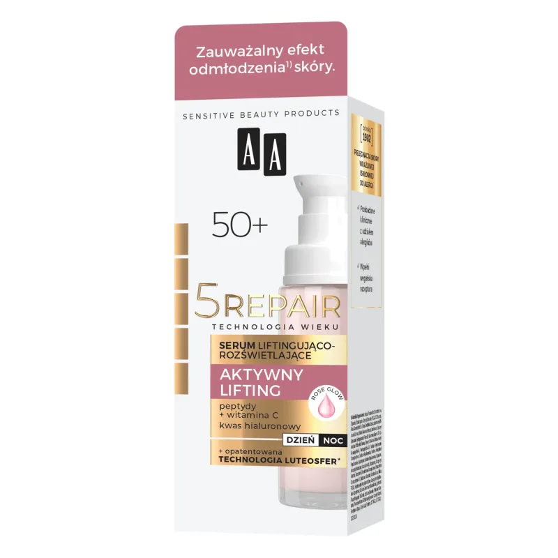 AA Age Technology 5Repair 60+, ser de lifting și fermitate, 30 ml — preț și oferte