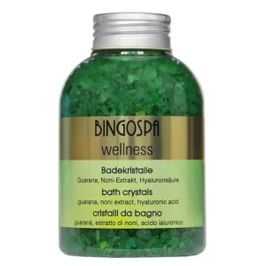 BingoSpa Cristale de baie cu guarana și acid hialuronic, 650 g
