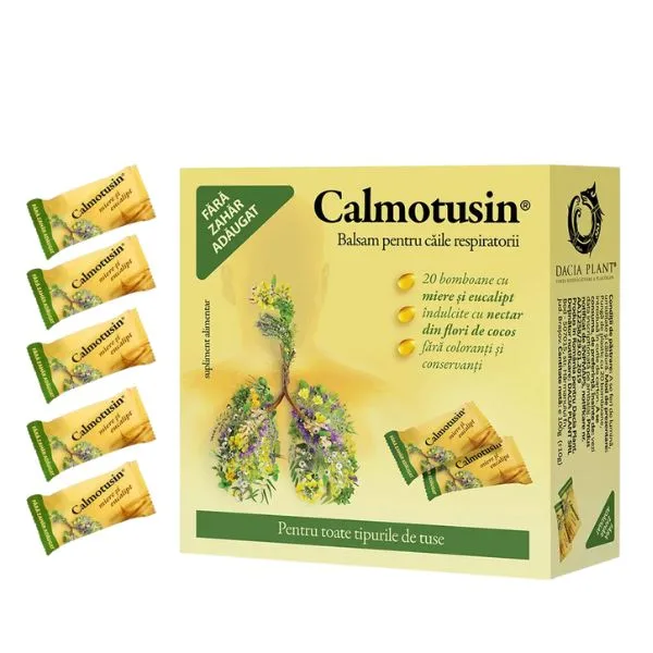 Calmotusin drops, Dacia Plant | 100 g — preț și oferte