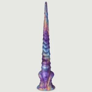 Alien Huge Anal Liquid Silicone Dildo 44,5 cm - Multicolor