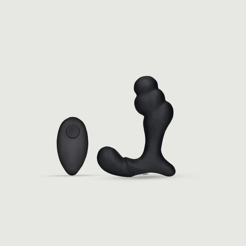 Aparat de masaj prostatic vibrator controlat de la distanță - negru — preț și oferte