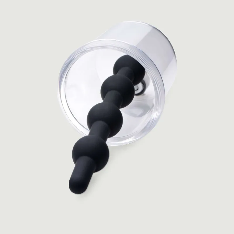 Pompă anală cilindrică Rosebud cu mărgele anale din silicon — preț și oferte