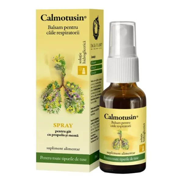 Calmotusin spray, Dacia Plant | 20 ml — preț și oferte