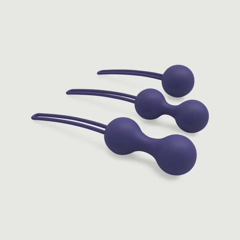 Set de bile Kegel din silicon Per'Fit - albastru — preț și oferte
