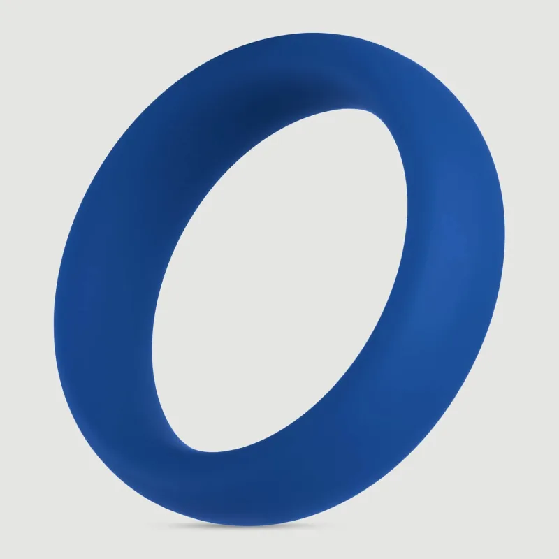 Forto F-64 Inel pentru penis mare din silicon cu lățimea de 50 mm - albastru — preț și oferte