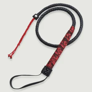 Design chinezesc Whisk Whip - negru / roșu