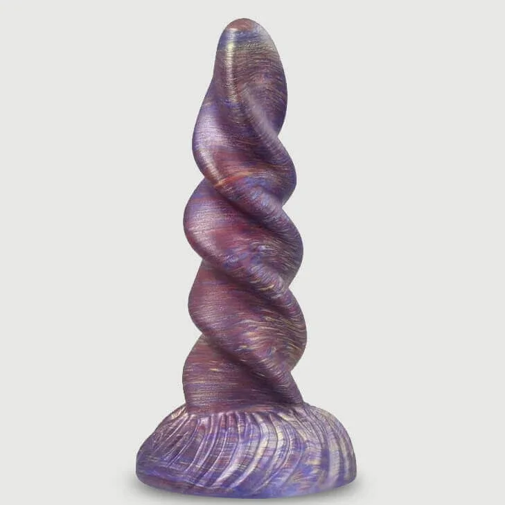 Spiral Unicorn silicon Dildo 17 x 5 cm - Multicolor — preț și oferte