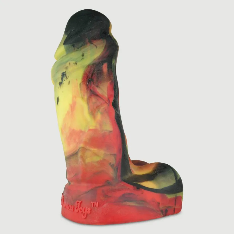 Fat Boy Platinum silicon X-Large realist Dildo cu bile 28,7 cm - Multicolor — preț și oferte