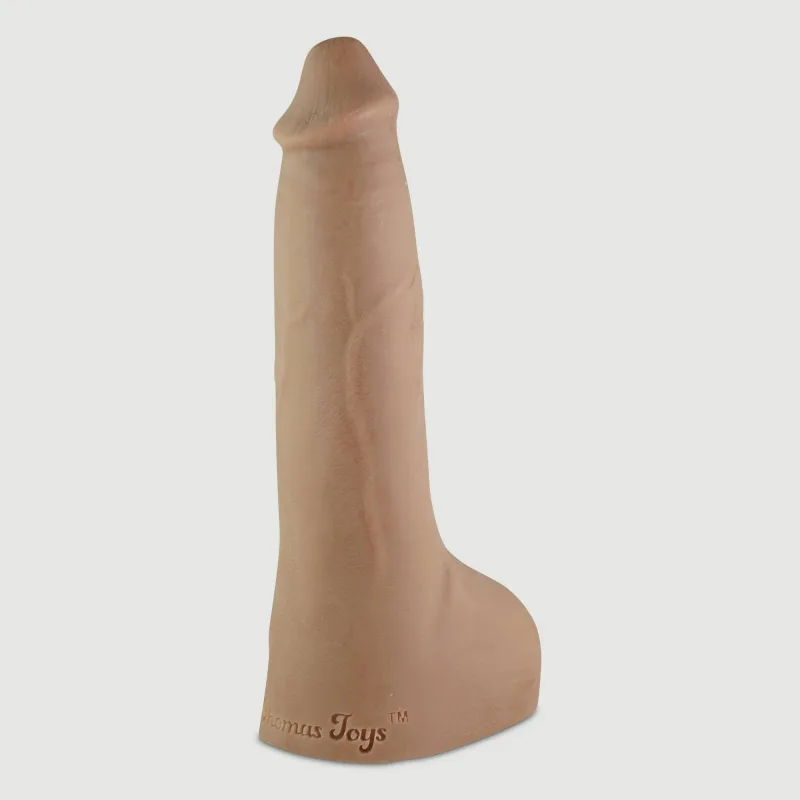 Mr Smooth Realistic Platinum Silicone Dildo mare 23 cm - maro — preț și oferte