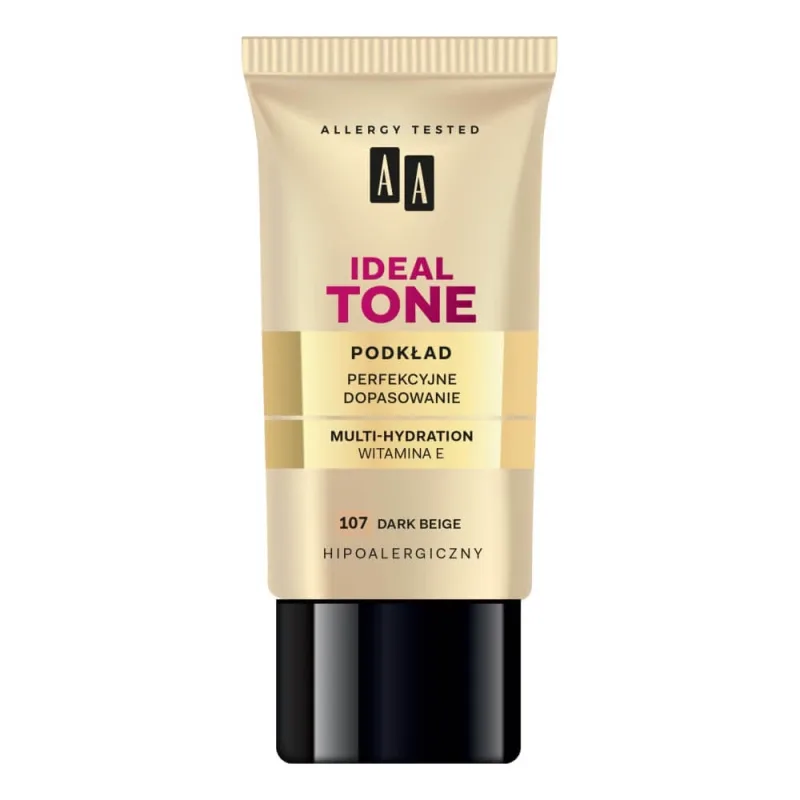 Oceanic Make Up Ideal Tone Perfect Matching Foundation 107 Dark Beige, 30 ml — preț și oferte