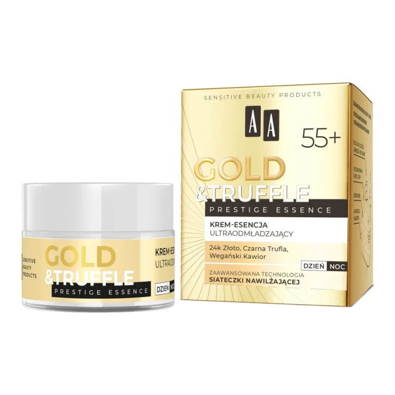 Oceanic AA Gold amp; Truffles Prestige Essence 55+ Cremă-ezență ultra-întineritoare, 50 ml — preț și oferte