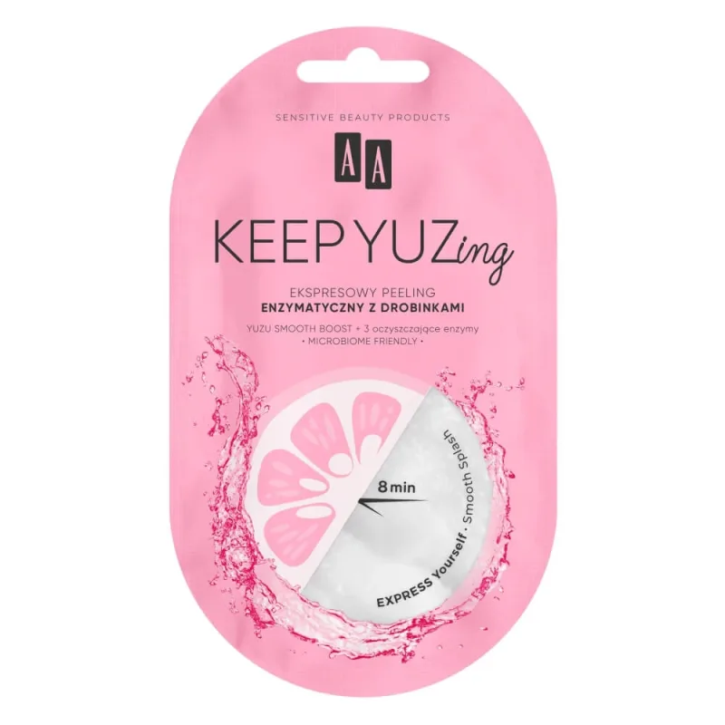 Oceanic Keep Yuzing Express scrub enzimatic cu particule, 7 ml — preț și oferte