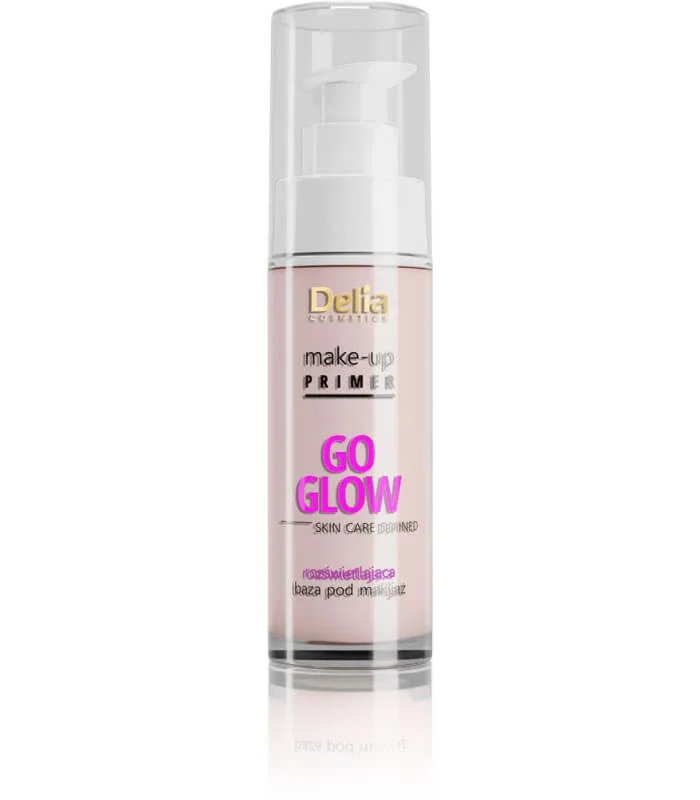 Delia Make-Up Primer Go Glow Skin Care Defined Illuminating Make-up Base, 30 ml Delia Cosmetics — preț și oferte