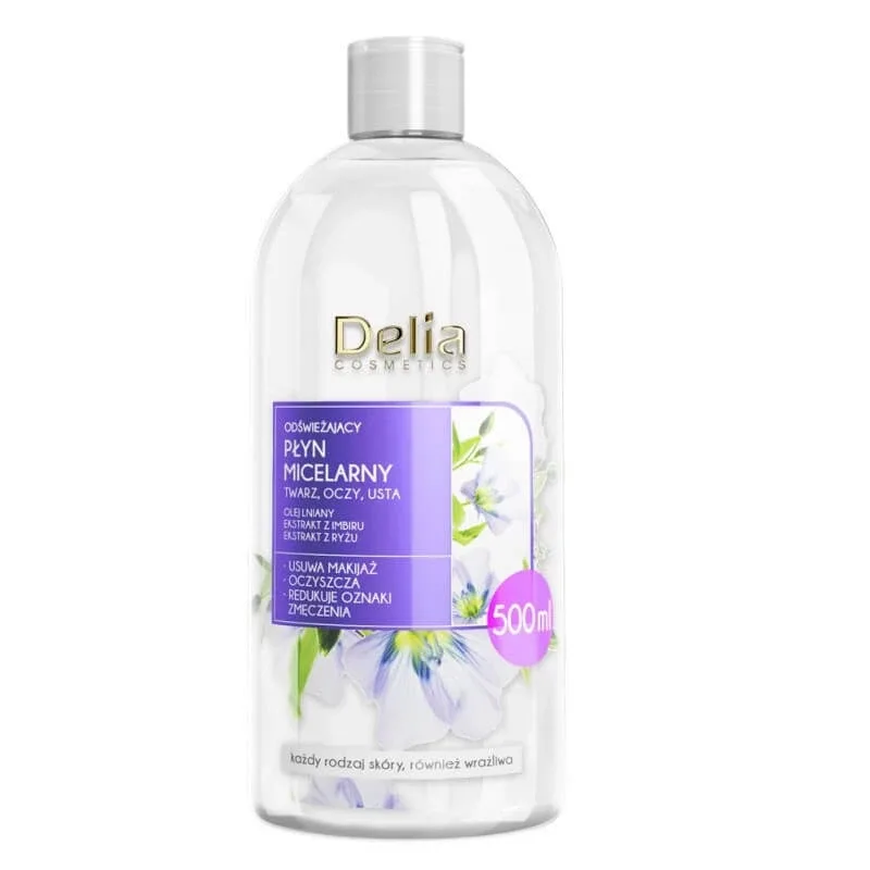 Delia Loțiune micelară răcoritoare, 500 ml Delia Cosmetics — preț și oferte